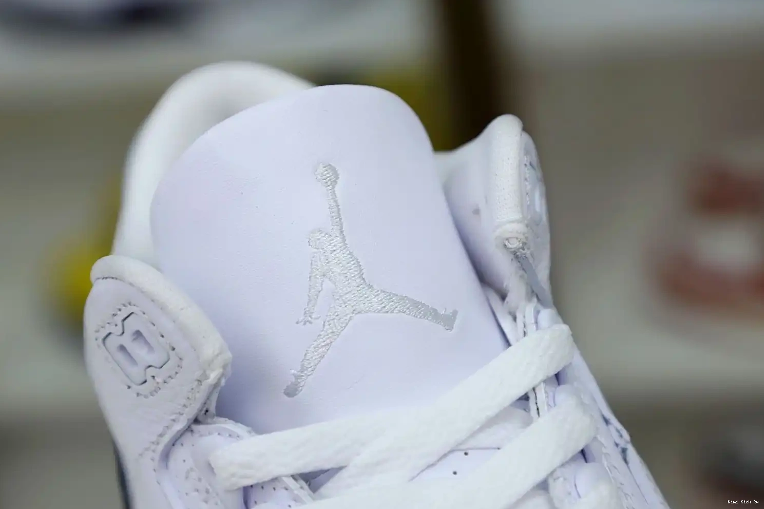 DESIGN JORDAN 3 'WHITE' Kimikick AIR RETRO SP X FRAGMENT 0523